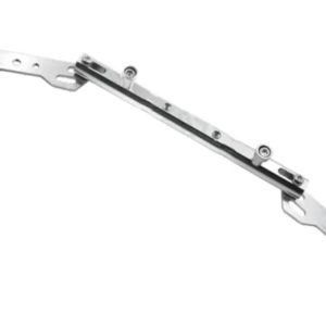 Motorcycle Scooter Crossbar Balancebar Aluminum Alloy Multifunctional Adjustable Extension Rod Phone Holder Bar (Silver)
