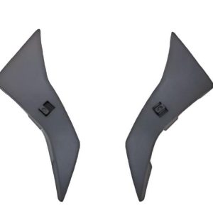 KYT Spare Top Air Vent Set For TT Course Helmets-Black
