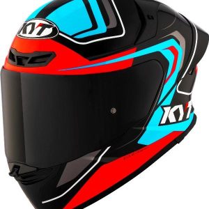 KYT Sport Touring - TT-REVO Overtech Black Fuxia Gloss - Full Face Helmet