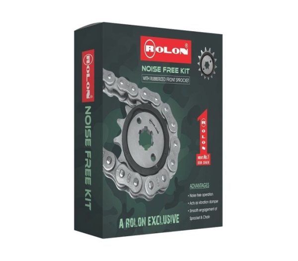 Rolon Noise Free Chain Sprocket Kit for KTM Duke 250 Gen 3 HXR F460NF