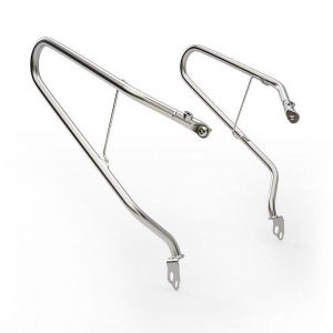 Silver Soft Pannier Rails for Interceptor 650Continental GT 650-1990411