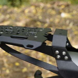 Carbon Racing Top Rack with Vibration Dampener & Load Balancer For Triumph Speed 400